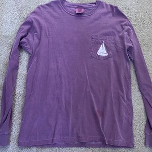 purple Comfort Colors long sleeve
